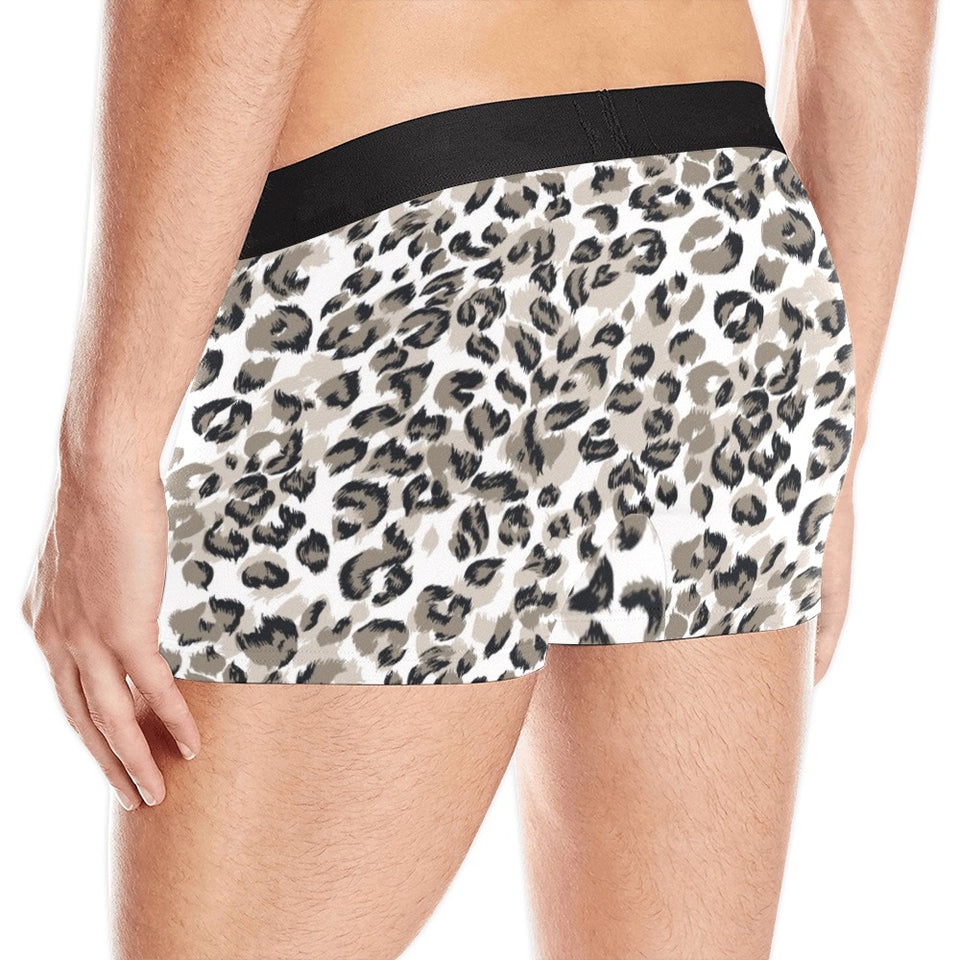Leopard skin print pattern Men's All Over Print Boxer Briefs Men's Underwear