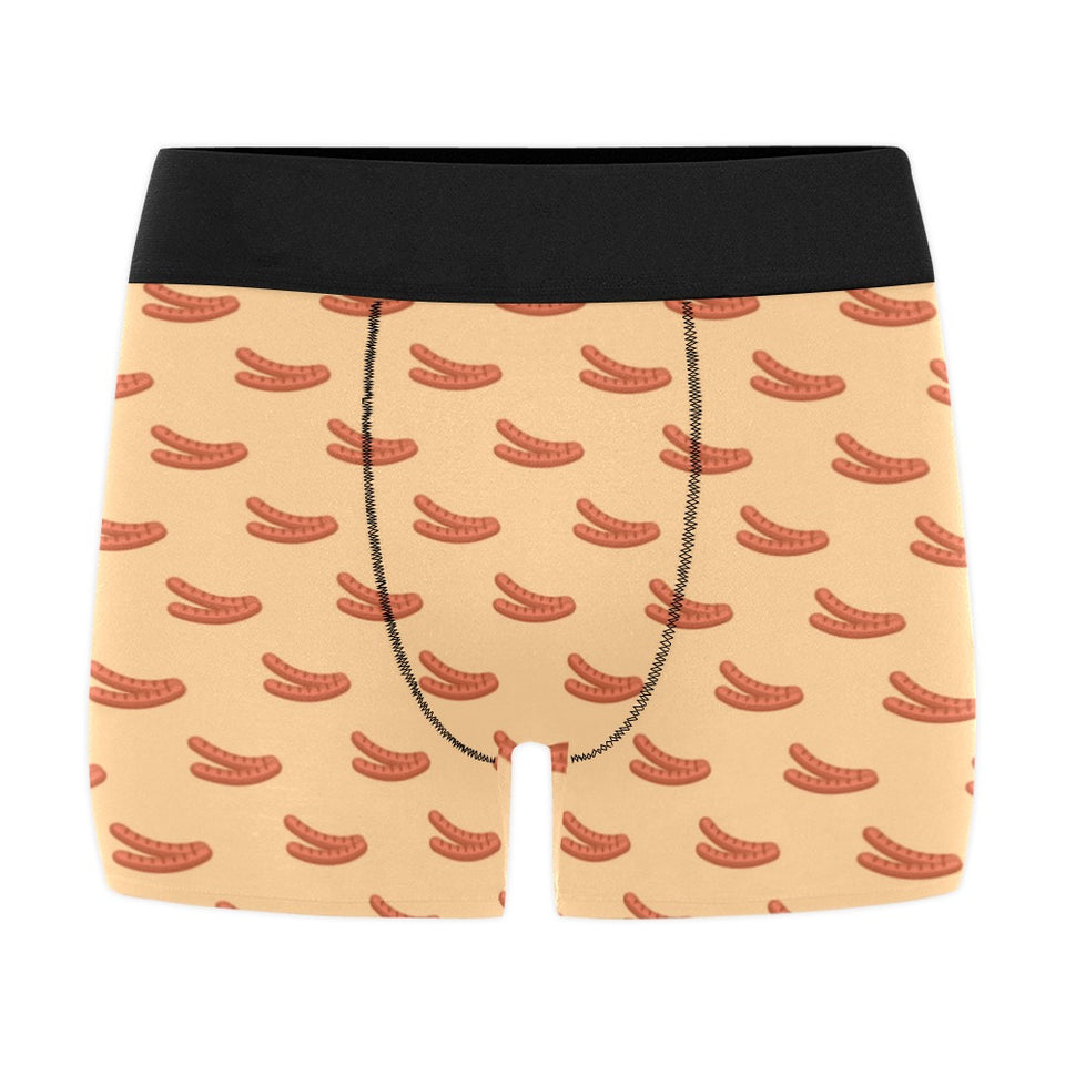 Sausage Pattern Print Design 03 Men's All Over Print Boxer Briefs Men's Underwear