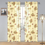 peanuts design pattern Gauze Curtain