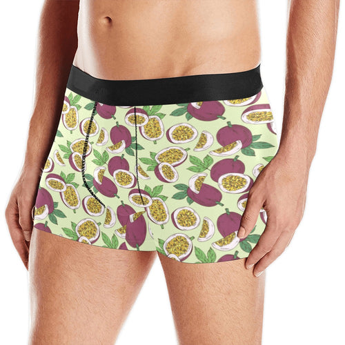Paassion fruit pattern Men's All Over Print Boxer Briefs Men's Underwear