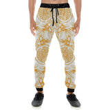 hand drawn orange fruit pattern Unisex Casual Sweatpants