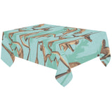 Monkey Palm tree background Tablecloth