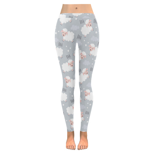 Sweet dreams sheep pattern Women's Legging Fulfilled In US