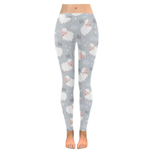 Sweet dreams sheep pattern Women's Legging Fulfilled In US
