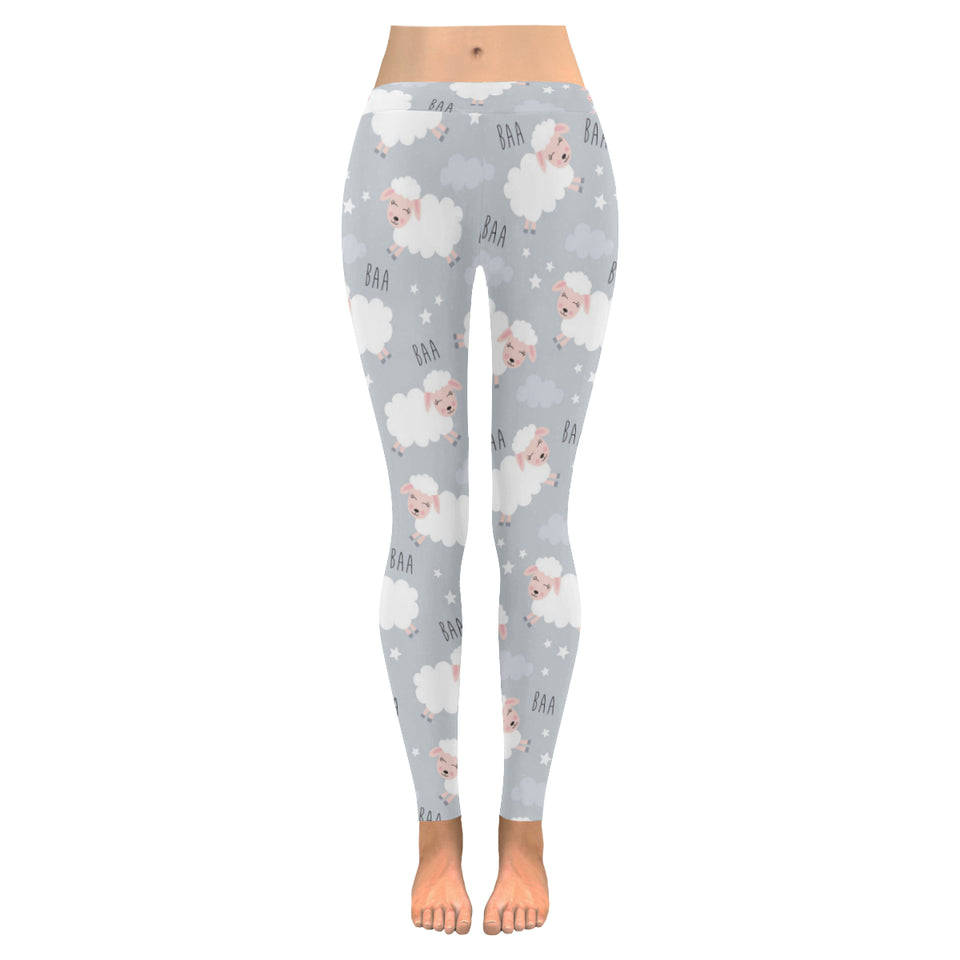 Sweet dreams sheep pattern Women's Legging Fulfilled In US