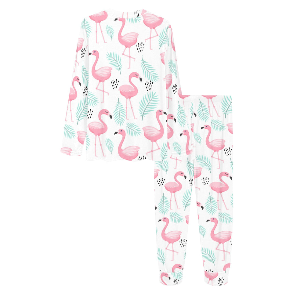 Cute flamingo pattern Women's All Over Print Pajama Set