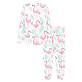 Cute flamingo pattern Women's All Over Print Pajama Set