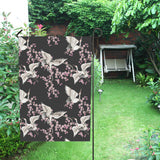 Japanese crane pink sakura pattern House Flag Garden Flag