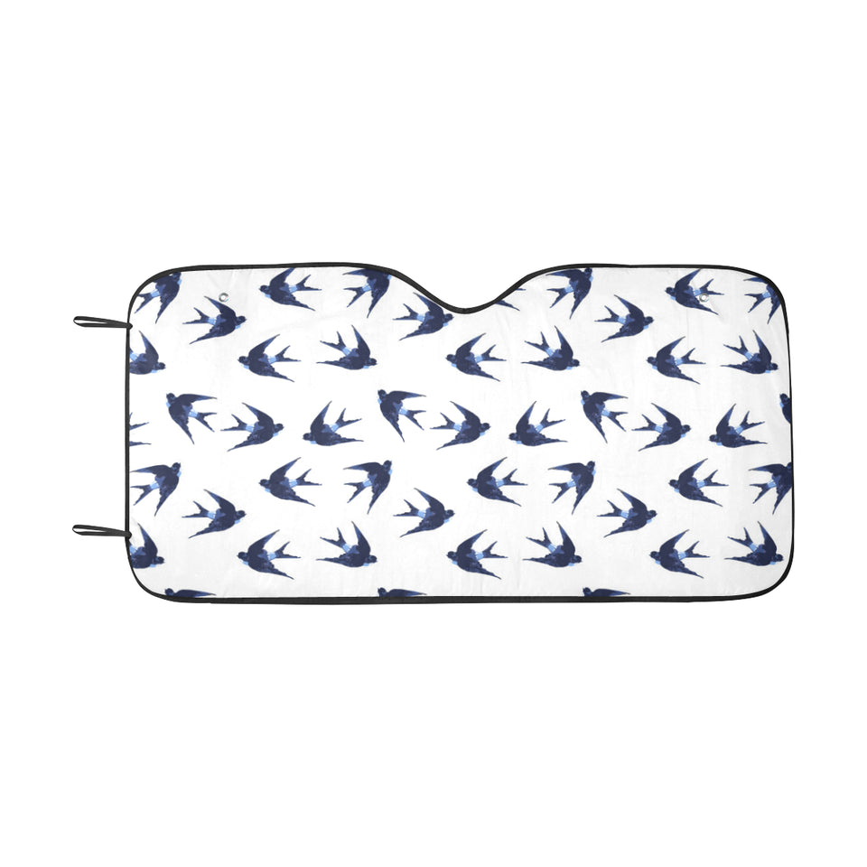 Swallow Pattern Print Design 03 Car Sun Shade