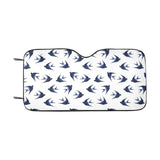 Swallow Pattern Print Design 03 Car Sun Shade