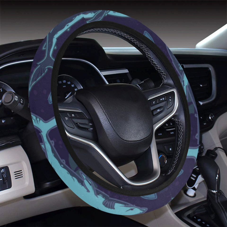 Shark pattern Car Steering Wheel Cover