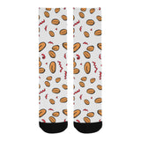 peanuts pattern background Crew Socks