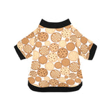Various cookie pattern All Over Print Pet Dog Round Neck Fuzzy Shirt
