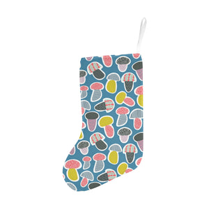 Colorful mushroom design pattern Christmas Stocking