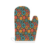 Gear Pattern Print Design 01 Heat Resistant Oven Mitts