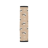 Cute raccoon heart pattern Car Seat Belt Cover
