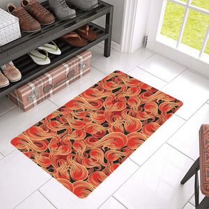 Fire flame pattern Doormat