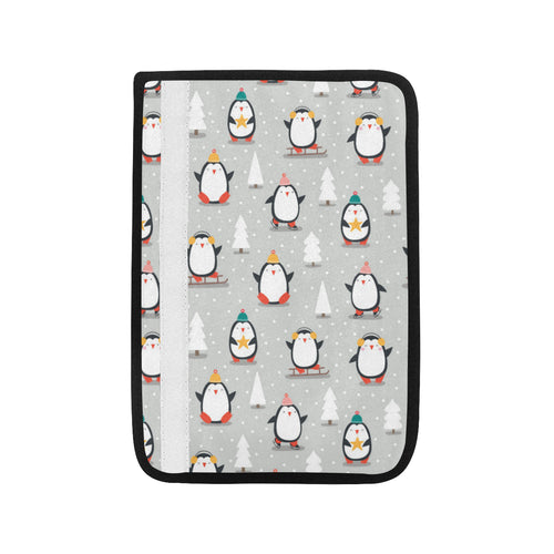 Cute Penguin christmas pattern Car Seat Belt Cover