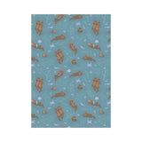 Sea otters pattern House Flag Garden Flag