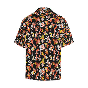 Goldfish Pattern Print Design 03 Men's All Over Print Hawaiian Shirt (Model T58)