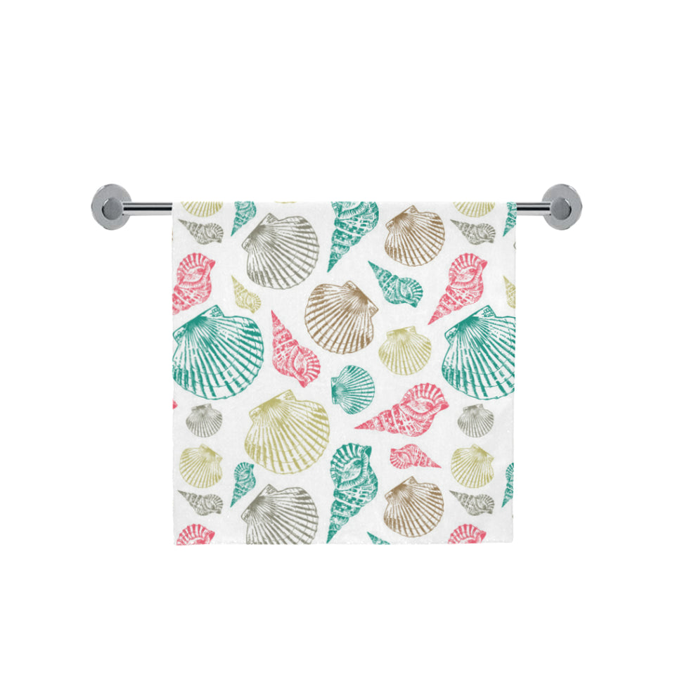Colorful shell pattern Bath Towel