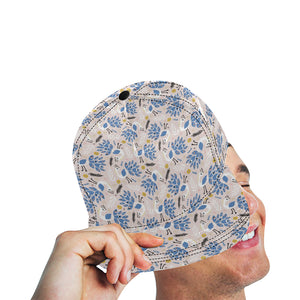 Cute peacock pattern All Over Print Snapback Cap