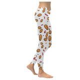 peanuts pattern background Women's Legging Fulfilled In US