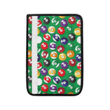 Billiard Ball Pattern Print Design 02 Car Seat Belt Cover