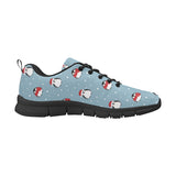 Cute penguin christmas snow pattern Men's Sneaker Shoes
