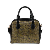 Snake skin pattern Shoulder Handbag
