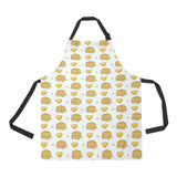 Pancake Pattern Print Design 03 All Over Print Adjustable Apron