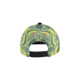 Avocado pattern All Over Print Snapback Cap