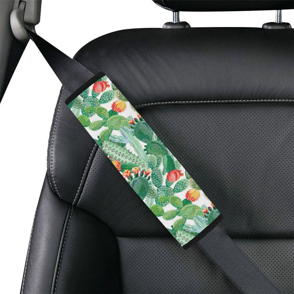 Cactus design pattern copy Car Seat Belt Cover