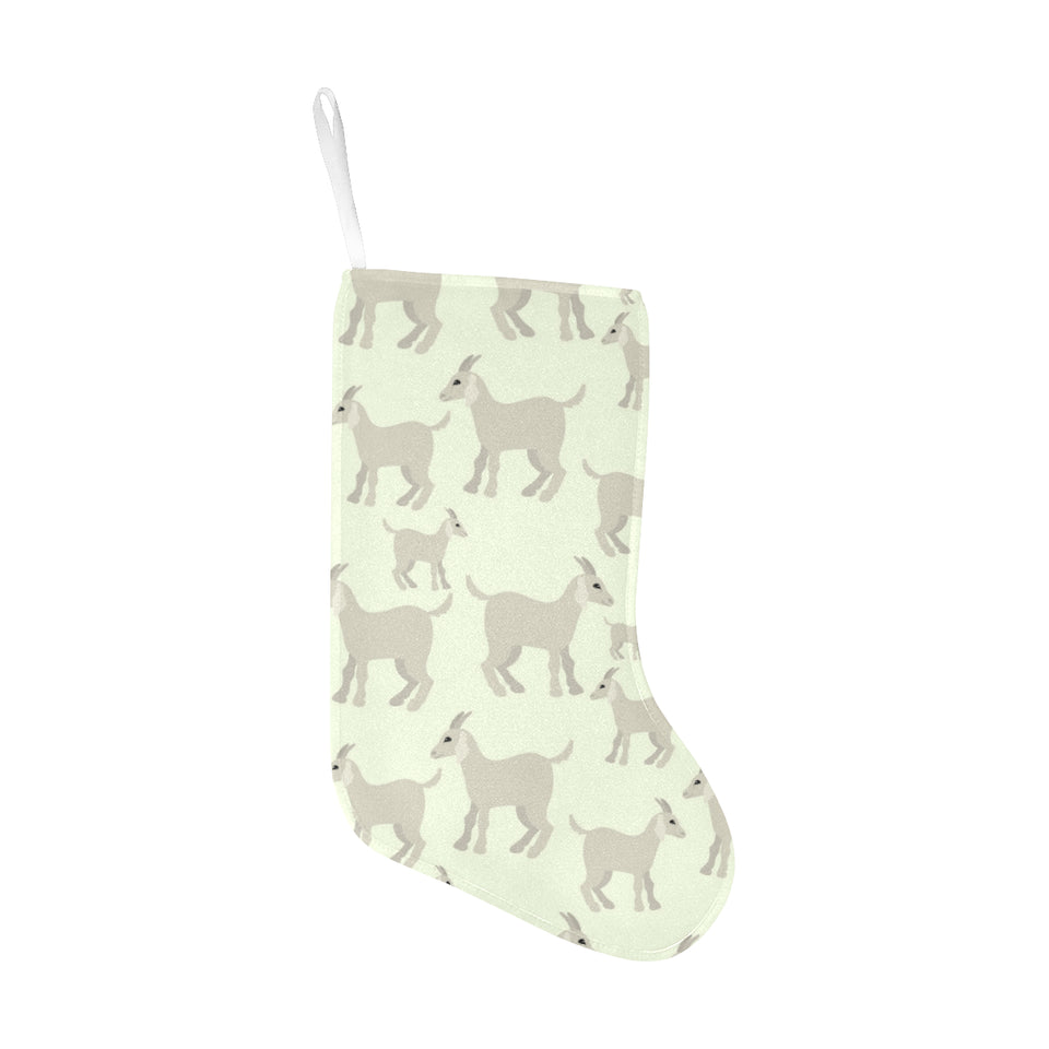 Little young goat pattern Christmas Stocking