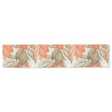 Cocoa beans Cocoa tree pattern Table Runner