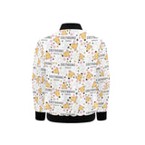 Greyhound Pattern Print Design 03 Kids' Boys' Girls' Bomber Jacket