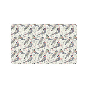Pigeon Pattern Print Design 04 Doormat