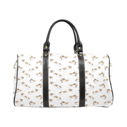 Jack Russel Pattern Print Design 04 Travel Bag