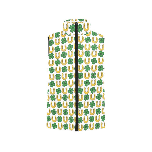 Horseshoes Pattern Print Design 04 Men's Padded Vest