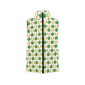 Horseshoes Pattern Print Design 04 Men's Padded Vest