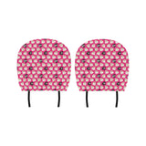 Guinea Pig Pattern Print Design 01 Car Headrest Cover