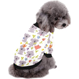 Cute koalas teapots tea All Over Print Pet Dog Round Neck Fuzzy Shirt