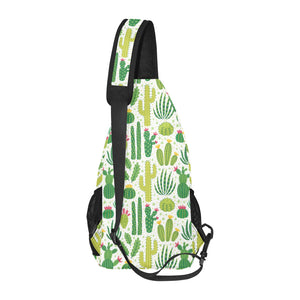 Cactus pattern copy All Over Print Chest Bag