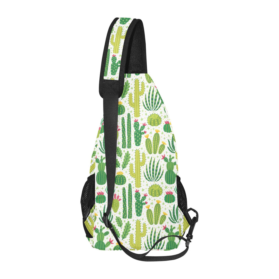 Cactus pattern copy All Over Print Chest Bag