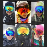 Skiing Goggles Lens Uv Anti-Fog Dust For Men And Women Ccnc005 Sk0020