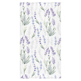 Hand painting Watercolor Lavender Bath Towel