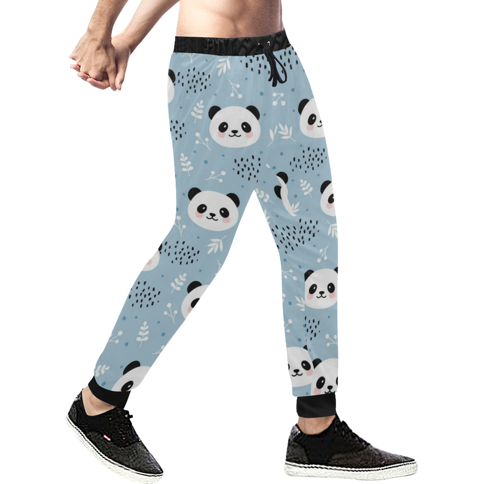 Cute panda pattern Unisex Casual Sweatpants