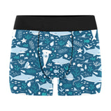 Cute shark pattern Men's All Over Print Boxer Briefs Men's Underwear