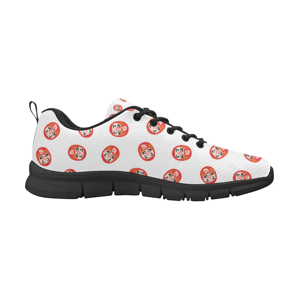 Daruma japanese wooden doll pattern Men's Sneaker Shoes