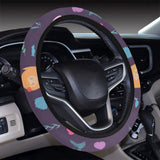 beautiful mermaid Fish jellyfish algae other marin Car Steering Wheel Cover